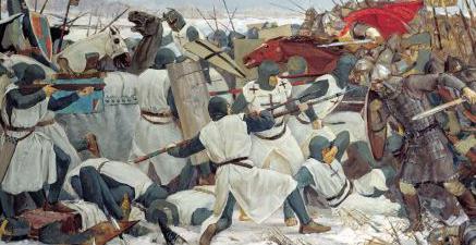 Welke gevechten verheerlijkten het Russische leger: van de 12e tot de 20e eeuw