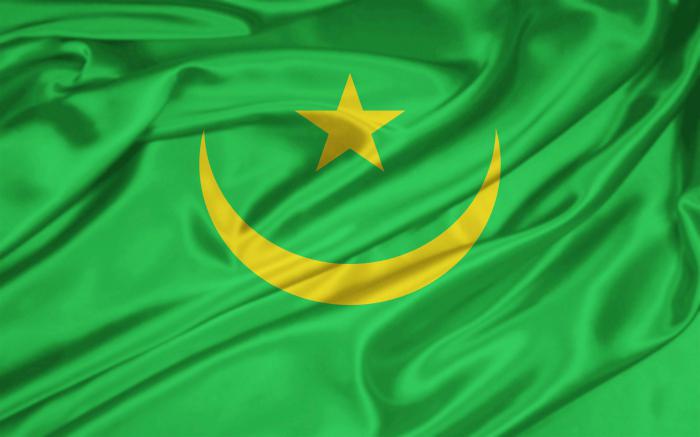 Vlag van Mauritanië: zicht, betekenis, geschiedenis